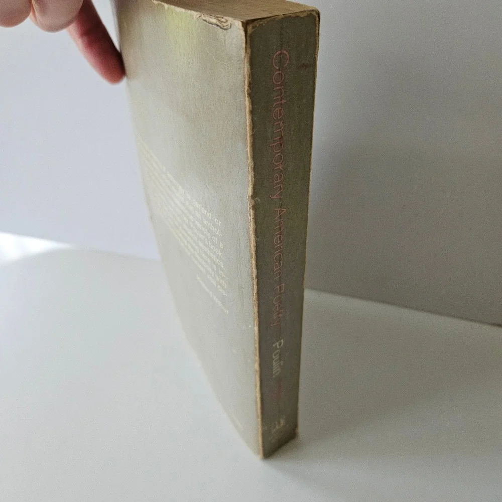 Vtg Contemporary American Poetry Second Edition Edited by A Poulin Jr Paperback